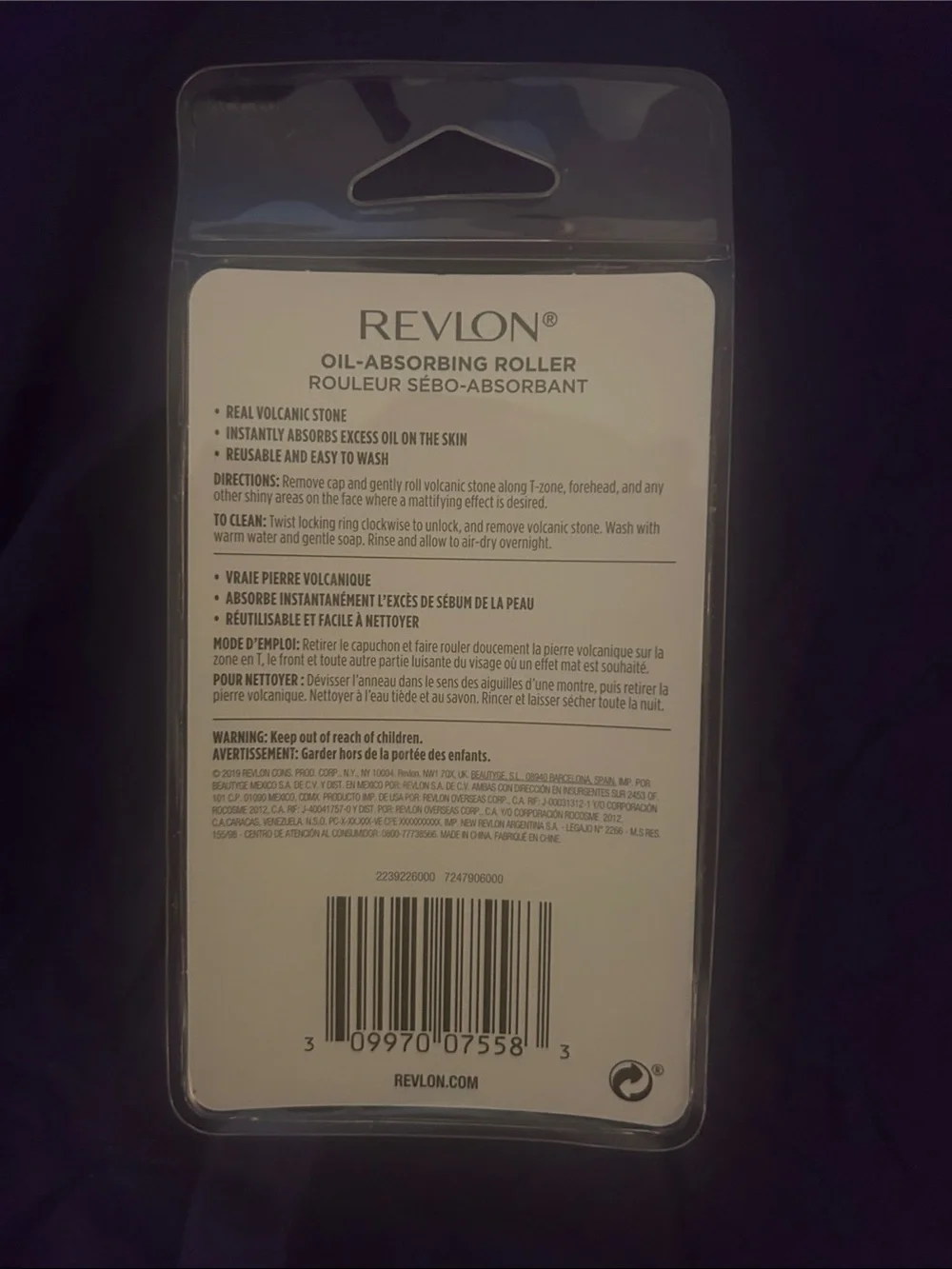 Revlon Oil Control On-The-Go Duo - Black
